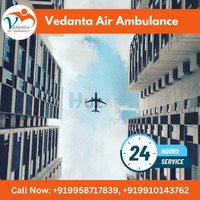 Gain Vedanta Air Ambulance from Kolkata for the Updated CCU Futures