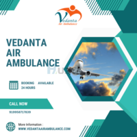 Choose ICU Setup Air Ambulance Services in Nagpur by Vedanta - 1