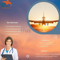 Use Vedanta Air Ambulance Services in Patna Available 24*7 hours to Move the Patient