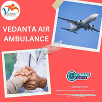 Book the Latest Charter Air Ambulance Service in Bhopal by Vedanta with Aviation Crew - 1