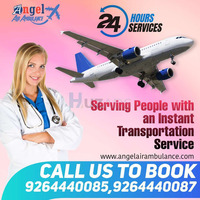 Available Angel Air Ambulance Service in Nagpur With World Class Medical Treatment - 1