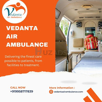 Reach Your Destination Safely Through Vedanta Air Ambulance Service in Patna