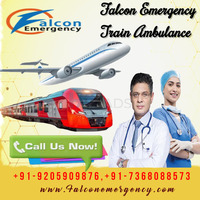 Falcon Train Ambulance in Kolkata is regarded as a trouble-free alternative