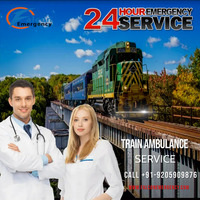 Falcon Train Ambulance in Delhi is Offering Life Saving Services for the Safety of the Patients - 1
