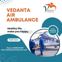 Avail Smooth Transfer Through Vedanta Air Ambulance Service in Varanasi - 1