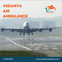 Use Vedanta's Safest Medical Air Ambulance Service in Indore - 1