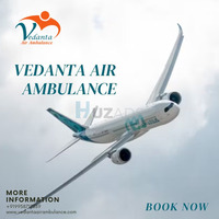 Choose High-Quality Maintain Air Ambulance Service in Nagpur by Vedanta at Low-Fare