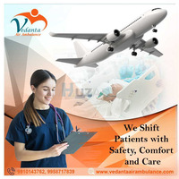 Hire Vedanta Air Ambulance Service in Varanasi for the Quick Transfer of the Patient