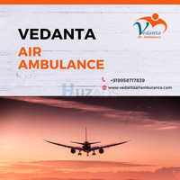Select Vedanta Air Ambulance Service in Bagdogra with High Quality of medical treatment