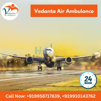 Get Vedanta Air Ambulance Services in Bhopal for the Life-Saving ICU Features