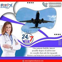 Available Angel Air Ambulance Service in Dibrugarh With A Skilled Medical Unit - 1