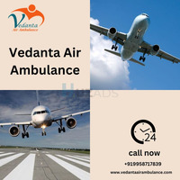 Book 24 Hour Medical Air Ambulance Service in Raipur with Health Care System