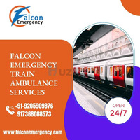 Choose Falcon Emergency Train Ambulance Service in Chennai with Emergency Patients Moving