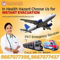 Get Safe Transportation by Panchmukhi Air Ambulance Services in Kolkata in Medical Hazards