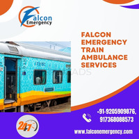 Avail of World-Class ICU Setup by Falcon Emergency Train Ambulance Services in Bangalore