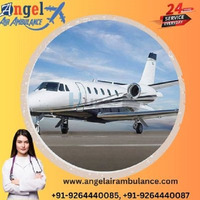 Utilize Angel Air Ambulance in Guwahati with Dedicated Paramedical Staff