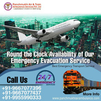 Take Panchmukhi Air Ambulance Services in Jamshedpur with World-Class ICU Facility