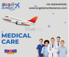 Select Angel Air Ambulance Service in Jamshedpur With A Complete ICU Facility - 1