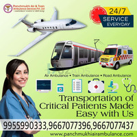 Utilize Panchmukhi Air Ambulance Services in Gorakhpur for Superb Medical Facilities