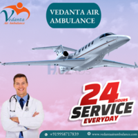 Avail  Vedanta Air Ambulance Service In Vellore For High-Class Medical Treatment