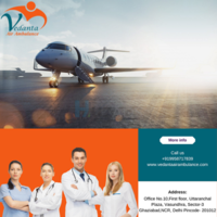 Select Vedanta  Air Ambulance Service In Srinagar Life Care ICU Features