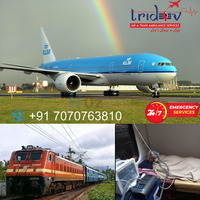 Obtain Medical Support Tridev Air Ambulance in Patna