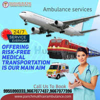 Get Quick Response by Panchmukhi Air Ambulance Services in Kolkata at Nominal Fare