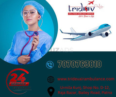 Tridev Air Ambulance Service in Kolkata - Cost-Effective Way to Go For Treatment