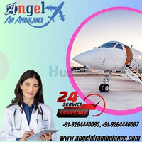 Book Angel Air Ambulance Service in Dimapur Modern Ventilator Setup