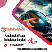 Use Panchmukhi Train Ambulance Service in Guwahati   to Easily Move your Unwell Patient