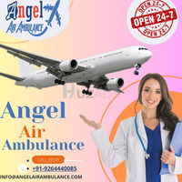 Angel Air Ambulance in Ranchi is Delivering Medical Transportation in the Presence of Staff - 1