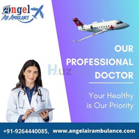 Pick Emergency Patient Transfer Service by Angel Air Ambulance Service in Varanasi