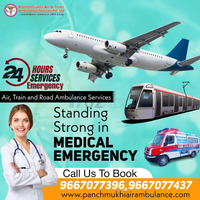 Hire Reliable Panchmukhi Air Ambulance Services in Ranchi with Dedicated Crew - 1