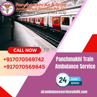 Avail of Panchmukhi Train Ambulance Service in Varanasi with World-Class Medical Equipment