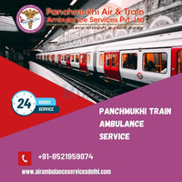 Choose Advanced Medical Setup by Panchmukhi Train Ambulance Service in Bangalore - 1