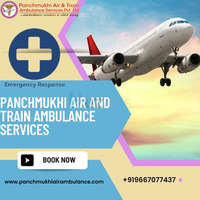 Take a Low-Cost Charter Air Ambulance Services in Guwahati with Medical Aid by Panchmukhi