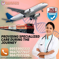 Hire Affordable Panchmukhi Air Ambulance Services in Jamshedpur with Modern ICU