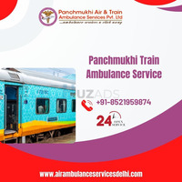 Use Immediate Patient Transfer by Panchmukhi Train Ambulance Services in Raipur