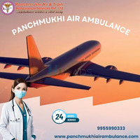 Take on Rent Panchmukhi Air Ambulance Services in Guwahati with Up-to-date Medical Facility