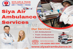 Get Siya Air Ambulance Service in Patna Along with Hi-Tech Medical Tools - 1
