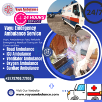 Vayu Road Ambulance Services in Danapur - Equipped with Cutting-Edge Medical Technology