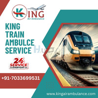 Acquire King Train Ambulance Services in Varanasi for the Exigency Patient Move