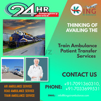 Choose King Train Ambulance Services in Chennai with High-tech Medical Equipment