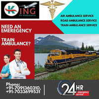 Get King Train Ambulance Services in Silchar provide an Experienced Paramedic Crew