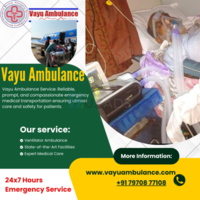 ICU Patient Transportation Services | Vayu Road Ambulance Services in Ranchi