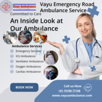 Vayu Road Ambulance Services in Kankarbagh - Ensuring Rapid and Reliable Patients Transportation