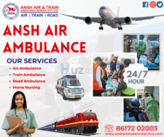 Ready and Up-to-Date: Ansh Air Ambulance Service in Kolkata for Critical Situations