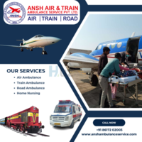 Life-Saving Efficiency: Ansh Air Ambulance Service in Kolkata - Your Trusted Partner