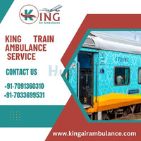 Avail of Train Ambulance in Ranchi  by King  with hi-tech Medical facility