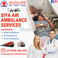 Siya Air Ambulance Service in Patna - Relocate to Sort out The Medical Problem